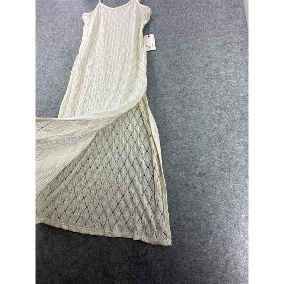 NWT Billabong Women's Midi Dress Size Medium White Day Dream Beach MSRP $59.95 - Picture 6 of 12